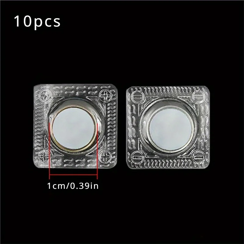 10 elementi di fissaggio magnetici per cucire: elementi di fissaggio metallici invisibili per abbigliamento e borse, artigianato facile da usare, accessori fai da te