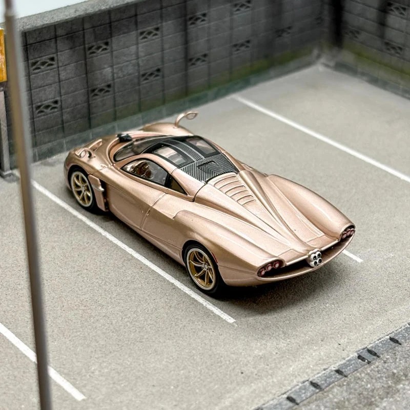 CM Modello 1:64 Huayra Coda Lunga Simulazione Pressofuso in Lega Modello di Auto Collezione Display Ornamento Giocattolo Regalo