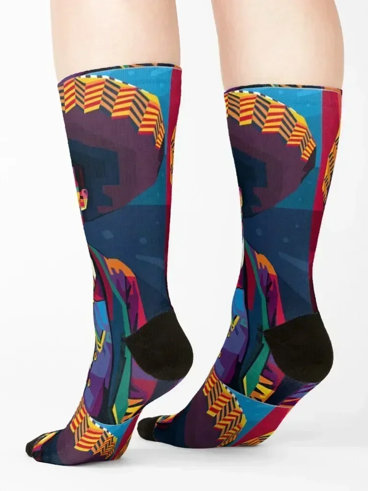 Emiliano Zapata Socks soccer anti-slip aesthetic floral kids Socks For Women Men's