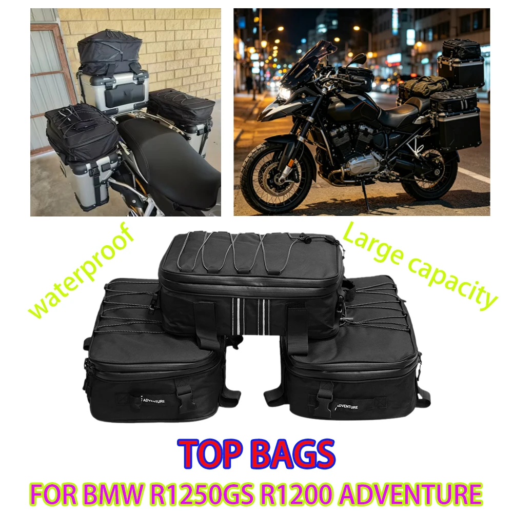 

New Waterproof Top Case Luggage Pannier Bag For BMW R1200 R1250 GS LC Adventure F650GS G310GS Motorcycle