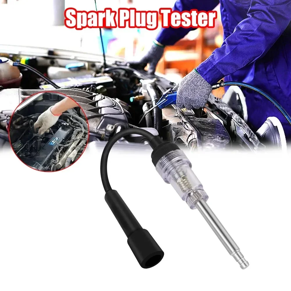 

Car Spark Plug Tester Ignition System Coil Engine Inline Autos Diagnostic Test Tool In-Line Igniton Spark Tester Wire Spark Test