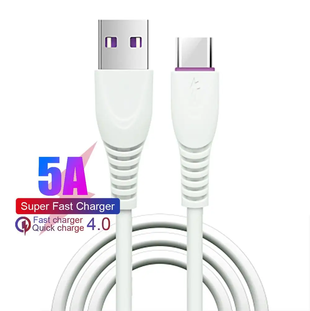 

PSDA 5A USB Cable Type C Cable Fast Charging Data sync Quick Charge For Huawei Samsung Xiaomi Mobile Phone Charger Cord USB-C ca