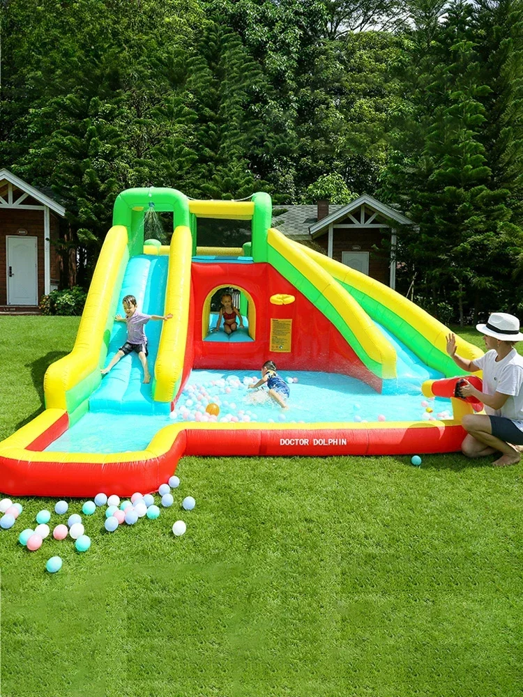 

Household Indoor and Outdoor Children Slide Ball Pool a Facility for Children to Bore Water Trampoline Toys