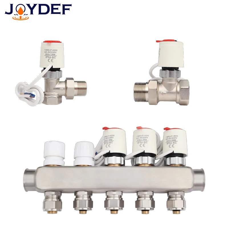1/5/10 Pezzi 230v 24V Normalmente Chiuso M30 * 1.5mm Attuatore Termico Elettrico per Riscaldamento a Pavimento TRV Radiato