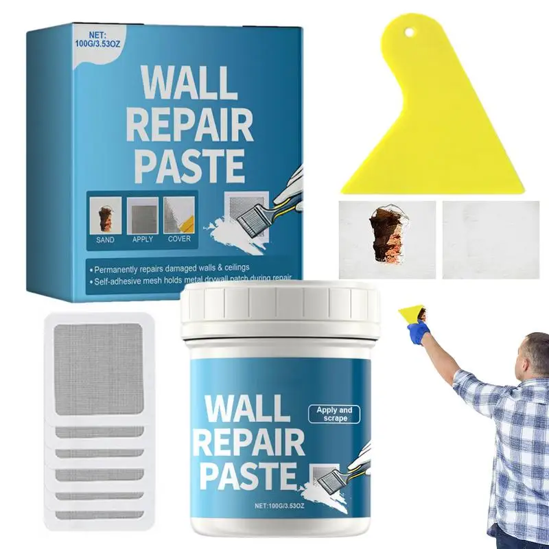 Multipurpose Wall Mending Agent Wall Repair Coating Quick-Drying Waterproof Strong Adhesion Walls Peeling Repair Paste With Wall