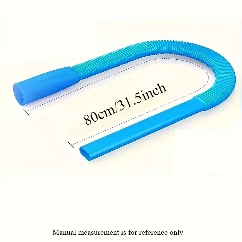 Cleaning Tube,Suitable for Narrow Spaces 1pc Dryer Vent Cleaner Hose with Elastic Connector Flexible Laundry Vent Cleaning Hose