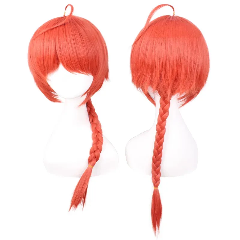 ss13Anime Gintama Costumes Wig Kagura Bother Halloween Party Clothes Kamui Cosplay Outfit for Women Men