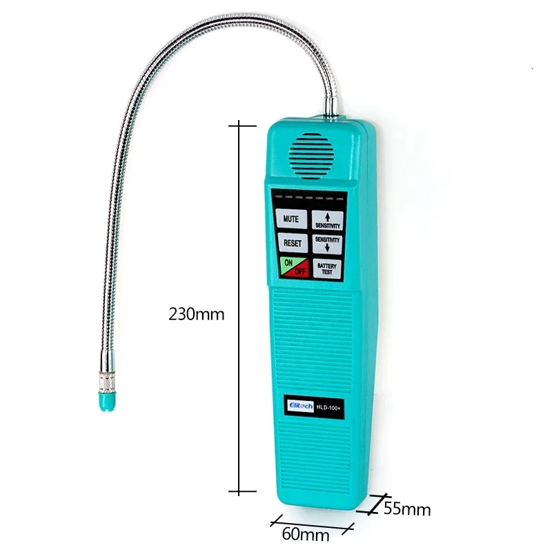 HLD-100+ Elitech  Gas Leak Detector Freon  Analyzer Hvac Halogen Leak Detector Strip r134a HFC Detector