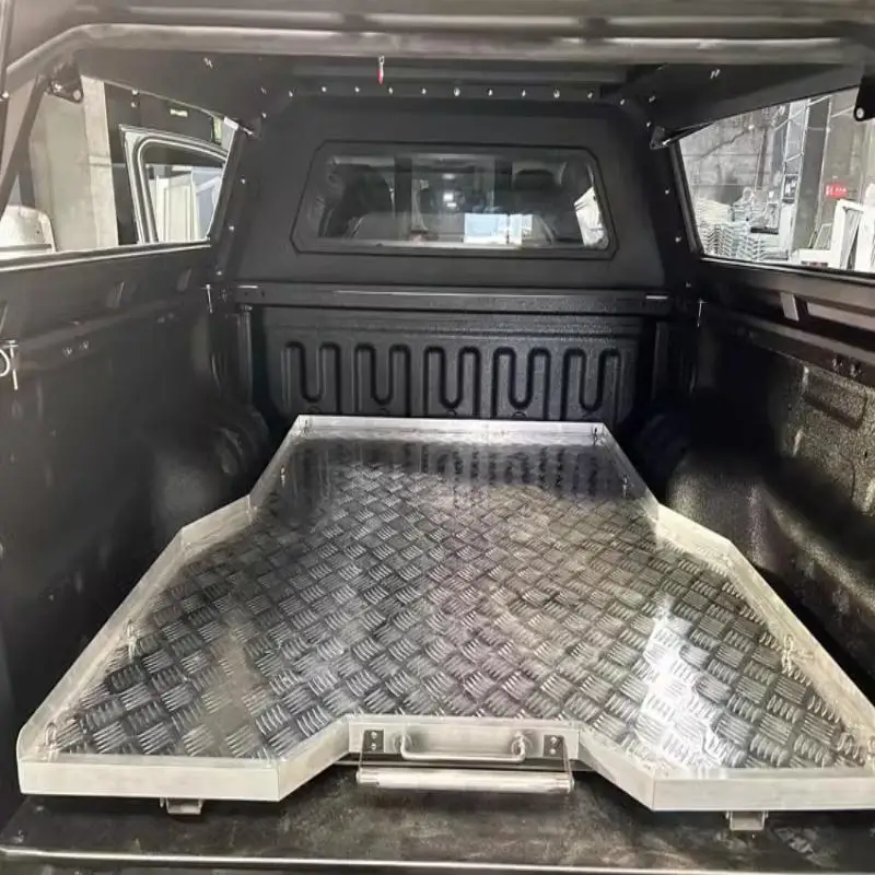 

Universal High Loading Capacity 400-600kg Pickup Slide Tray For Toyota Hilux Vigo Revo Ford Ranger With Logo