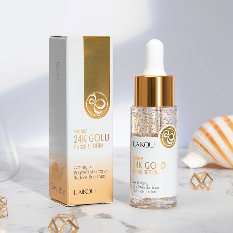 100ml 24k Gold Serum, Shrink Pores, Coarse Astringent Hyaluronic Acid Stock Solution Moisturize
