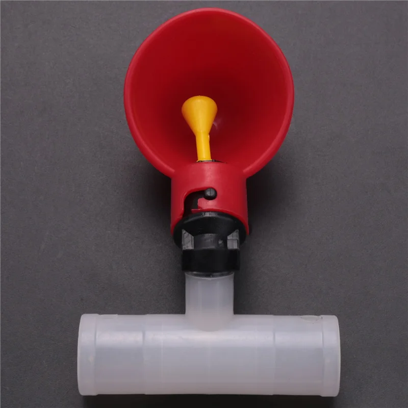 

Chicken Waterer Cups, Chicken Waterer Feeder Tee Fittings, Automatic Chicken Waterer For Chicken Ducks Quail 60Pcs-A68E