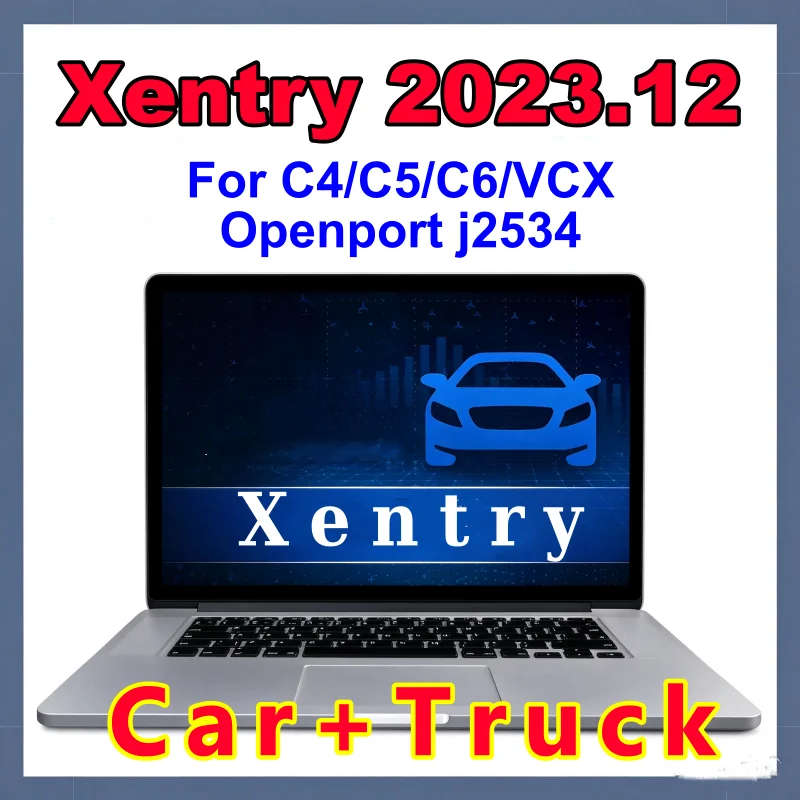 2026 Hot Sale Xentry 2023.12 Full Software WIS EPC Vediamo DTS Monaco XDOS Passthru C4 C6 Openport J2534 Car Truck Diagnostic