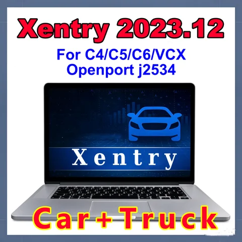 2026 Hot Sale Xentry 2023.12 Full Software WIS EPC Vediamo DTS Monaco XDOS Passthru C4 C6 Openport J2534 Car Truck Diagnostic