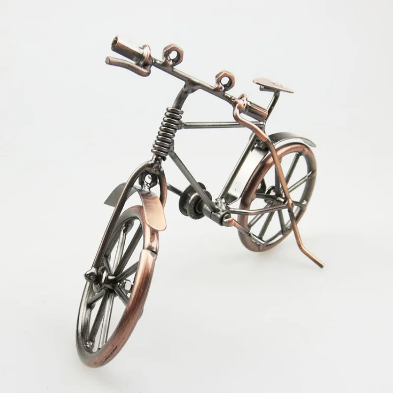 Fietsmodellen Metaal Ambachten Vintage Home Decor Ornamenten Bureaus Gadgets Creatief Speelgoed Punnk Voor Kinderen Volwassenen