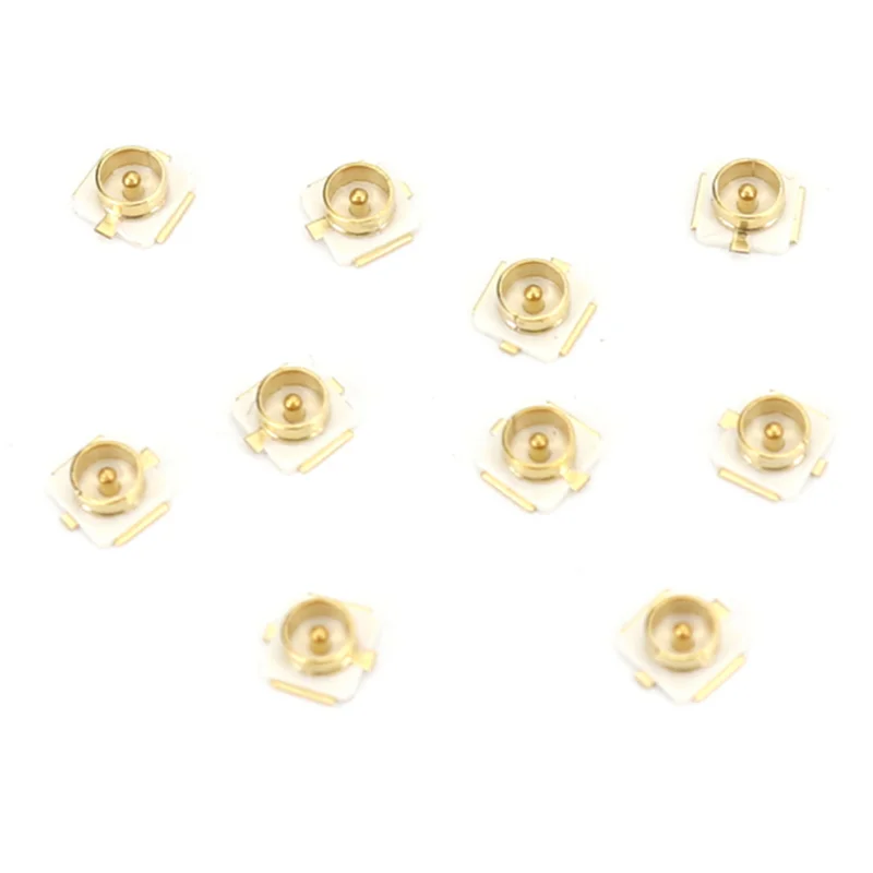 10-100Pcs UFL Seat U.FL IPX SMT Connector  RF Coaxial Connectors SMD IPX Male Socket MINI Card Antenna Pedestal