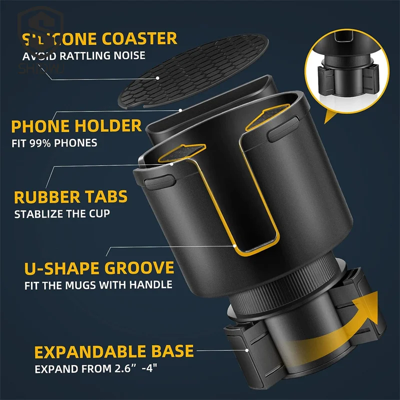 Suporte de copo do carro expan - Car Cup Holder Expander avaliação e preço