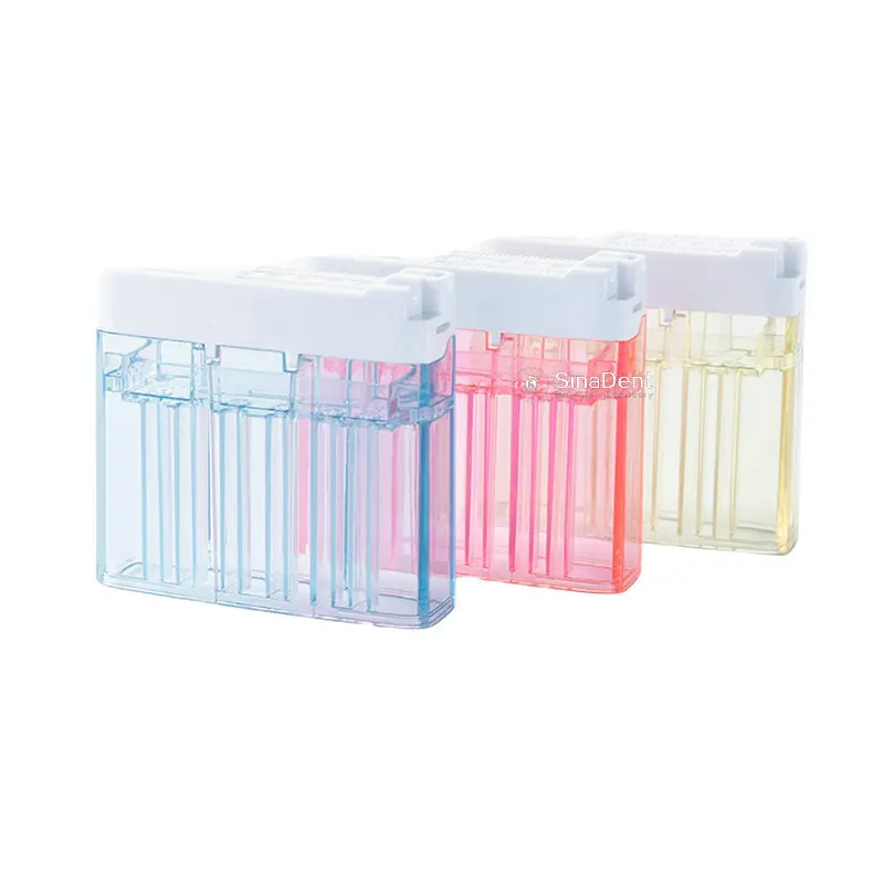 1Pack Dental Endo Files Sterilization Box Without Files Multi Function Box Autoclavable Measurement Dental File Organizer