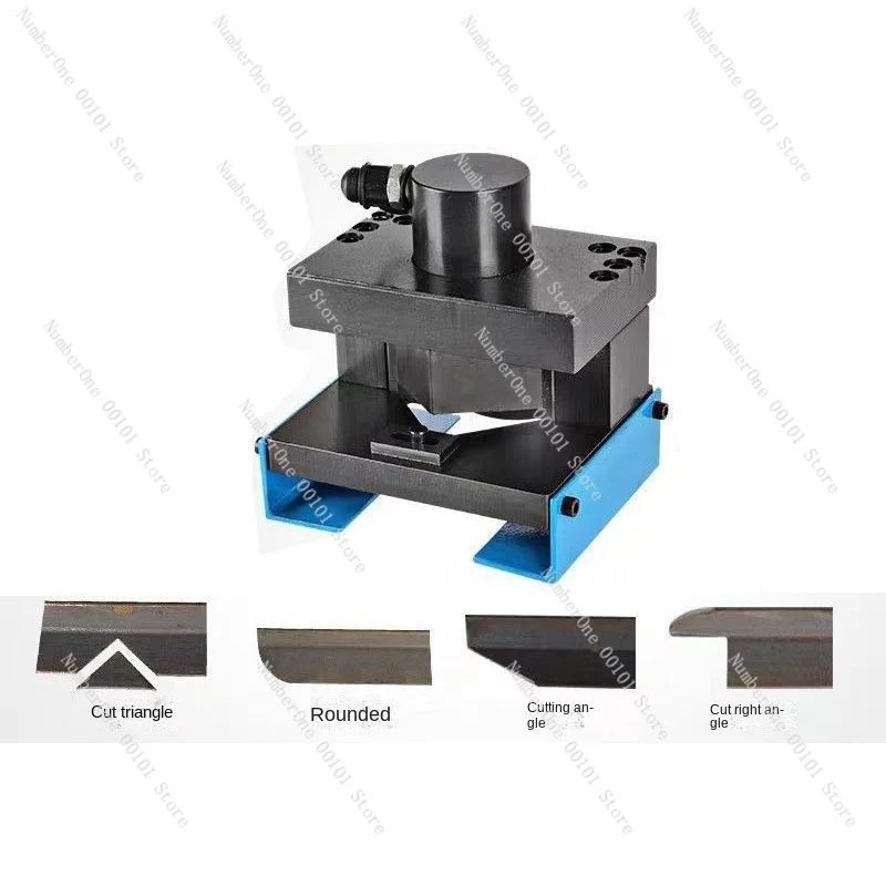 CR-75 separate angle iron trimming chamfering multi-action four-in-one angle iron inverted arc angle hydraulic bending