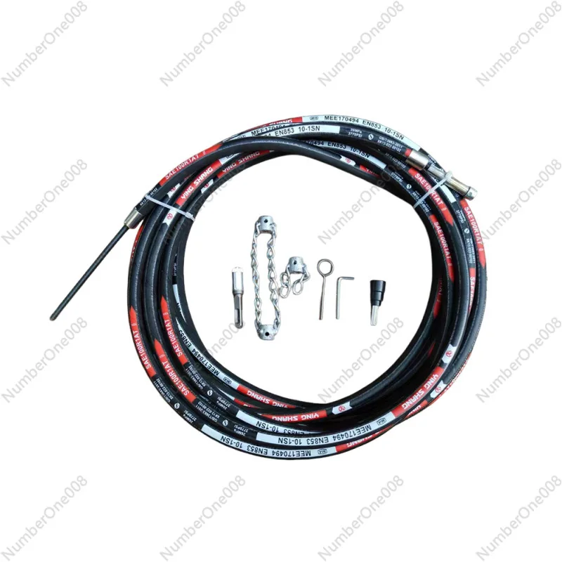 

New Electric Drill Driven Chain Spring Pipe Cleaner Drain Auger for Restaurant Kitchen Sink Blockage Removal Powerful Unclogging