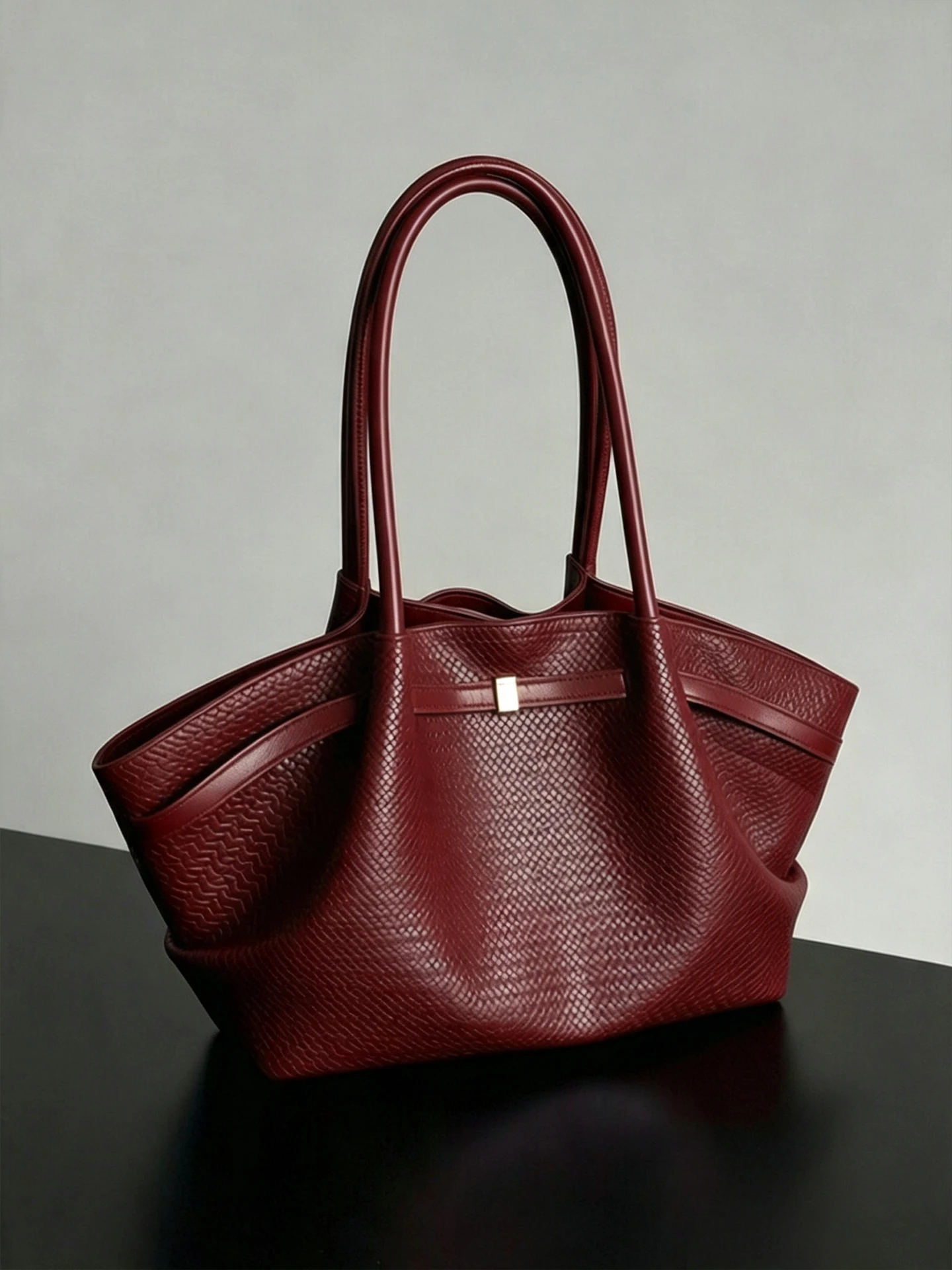 large-capacity-shoulder-tote-bag-women's-2026-new-luxury-woven-red-wedding-bag-for-daily-use-soft-pu-leather-pure-color