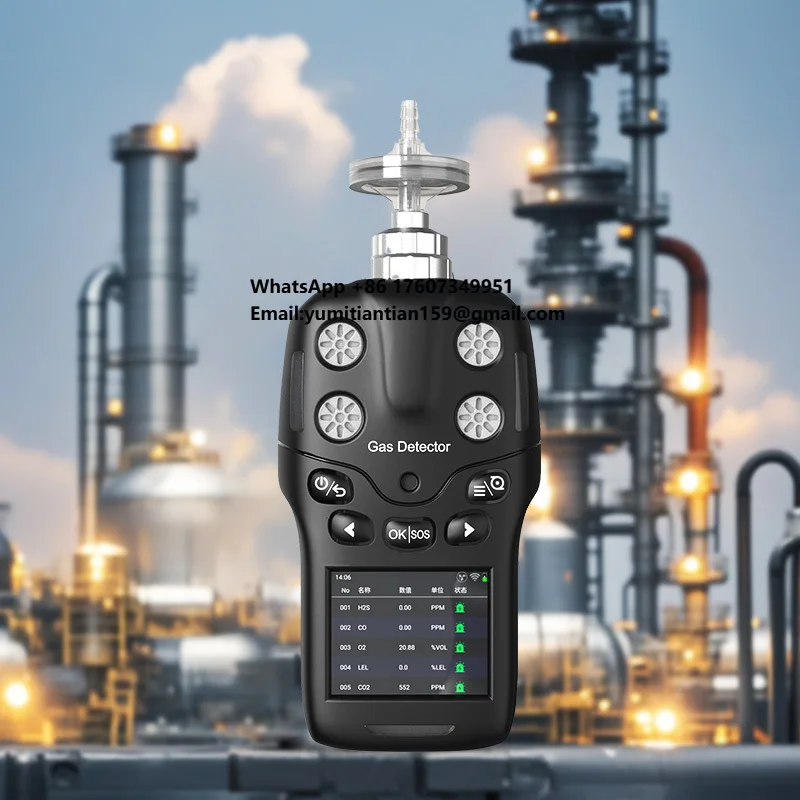 IP68 Handheld Diesel Gas Detector Gas Sensor with LEL Warning Mine Flamable Gas Leak Detector