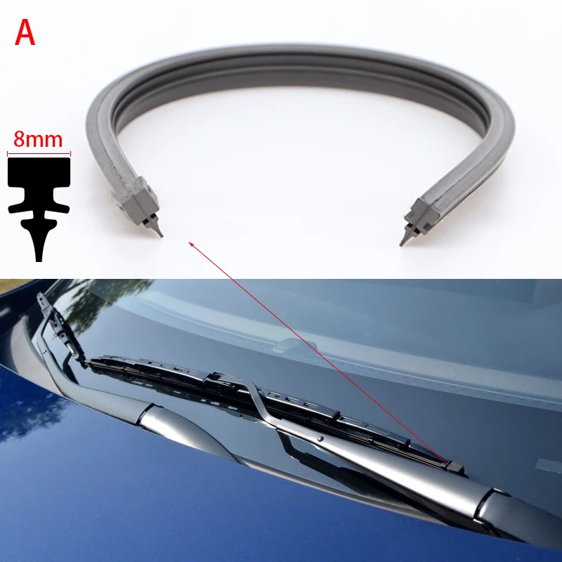 1PCS Car Wiper Blade Refill Rubber Strip For Lada Kalina Granta Priora Niva Largus Samara Vesta 2109 Vehicle Wiper Wearing Parts