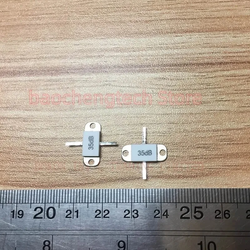 3PCS ATTENUATORS FLANGED 60 Watts 35dB 60W-35dB RIG-2F-60W-35dB 50 ohms DC-3 GHz