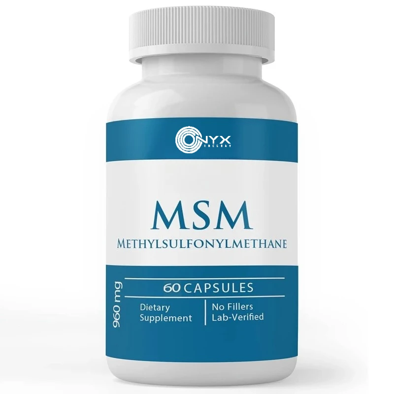 مكون أصلي نقي MSM (100 كبسولة) نقي دائمًا، بدون إضافات أو حشوات، كبريت طبيعي #1