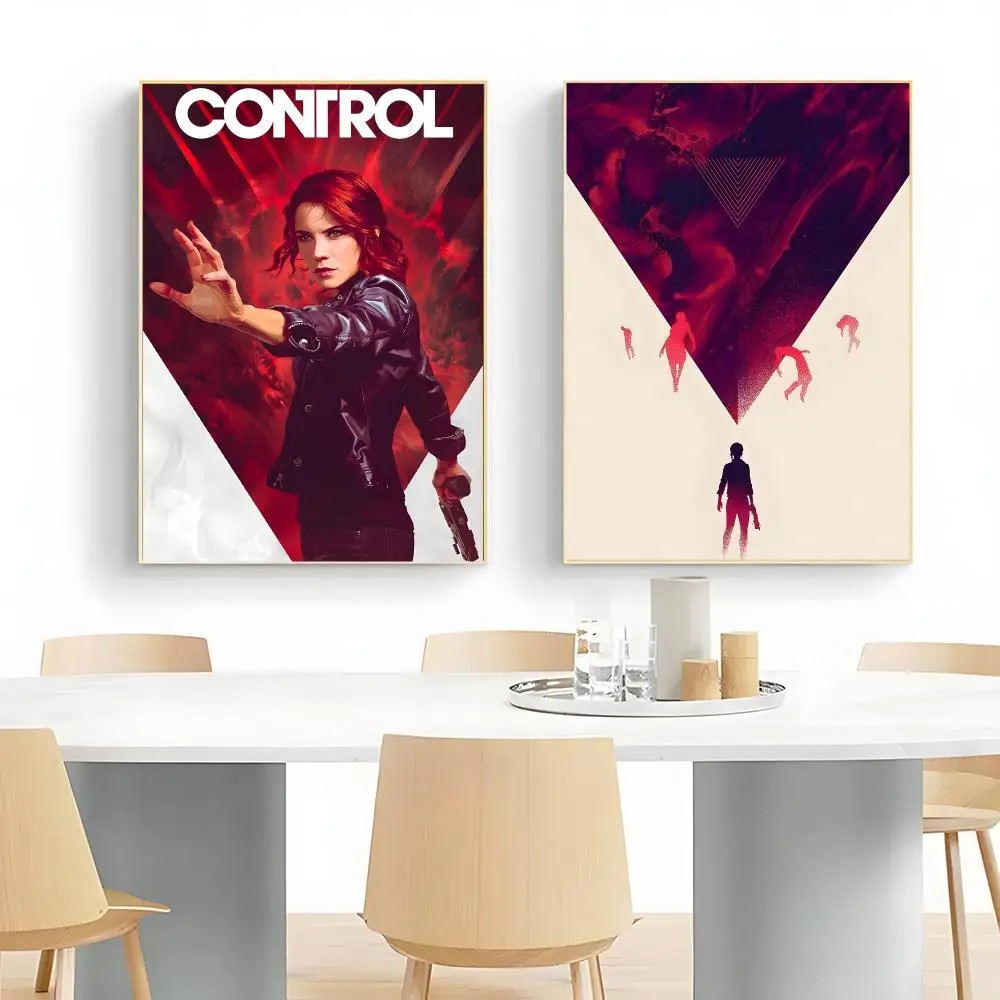 surreal game C-Control Poster Wall Art Print Decorative Mural Home Decor Gift Unframed