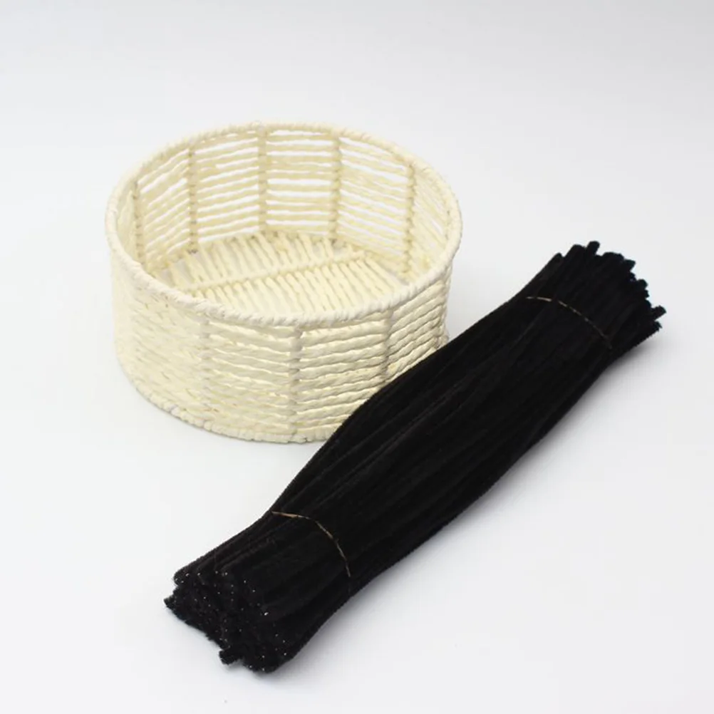 

400 Pcs Twist Bar Stick Toy DIY Craft Materials Bendable Sticks for Kid Folding Building Boy