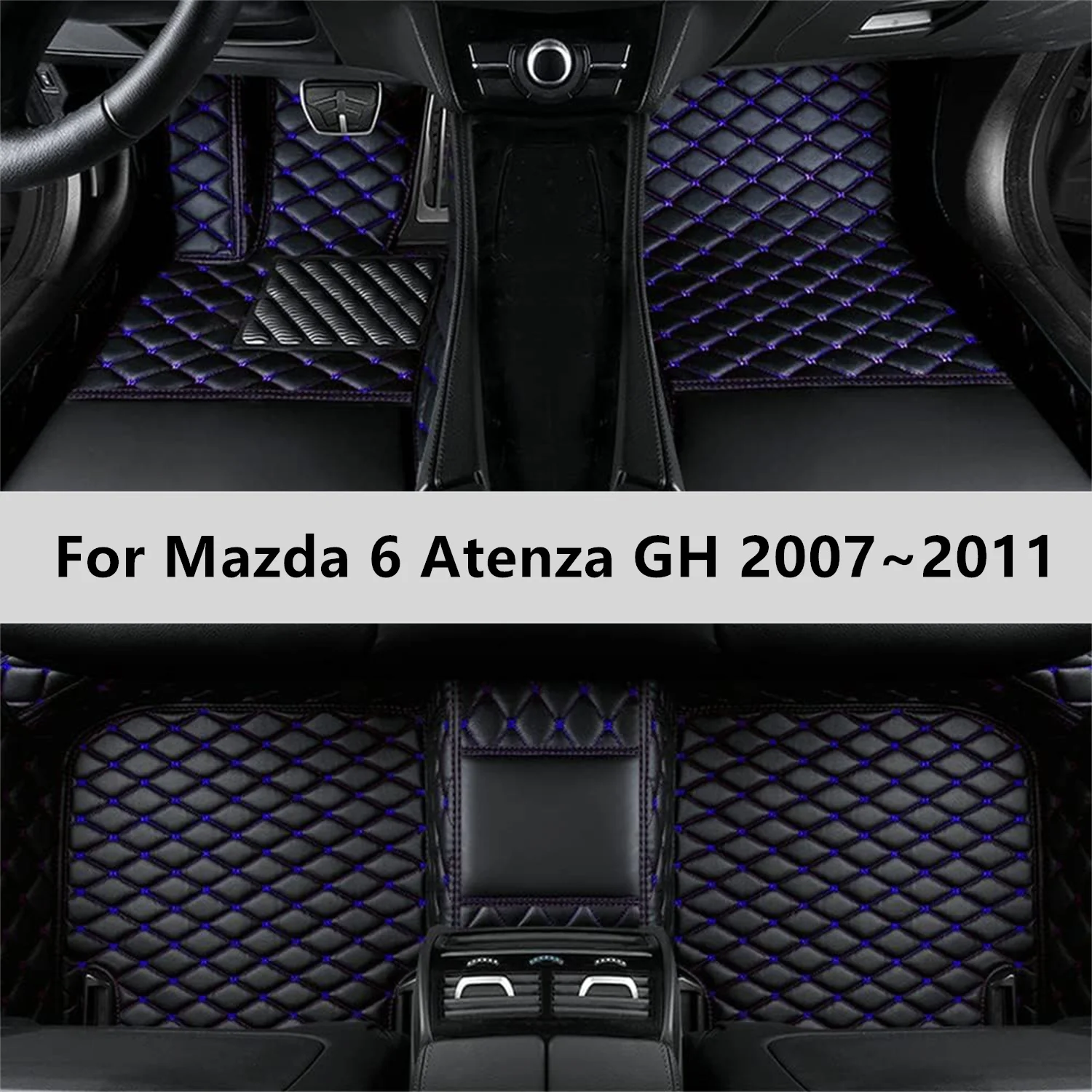 

Custom Car Floor Mats For Mazda 6 Atenza GH 2007~2011 Floor Mat Car Mat Accessories Men Women Interior Accessories