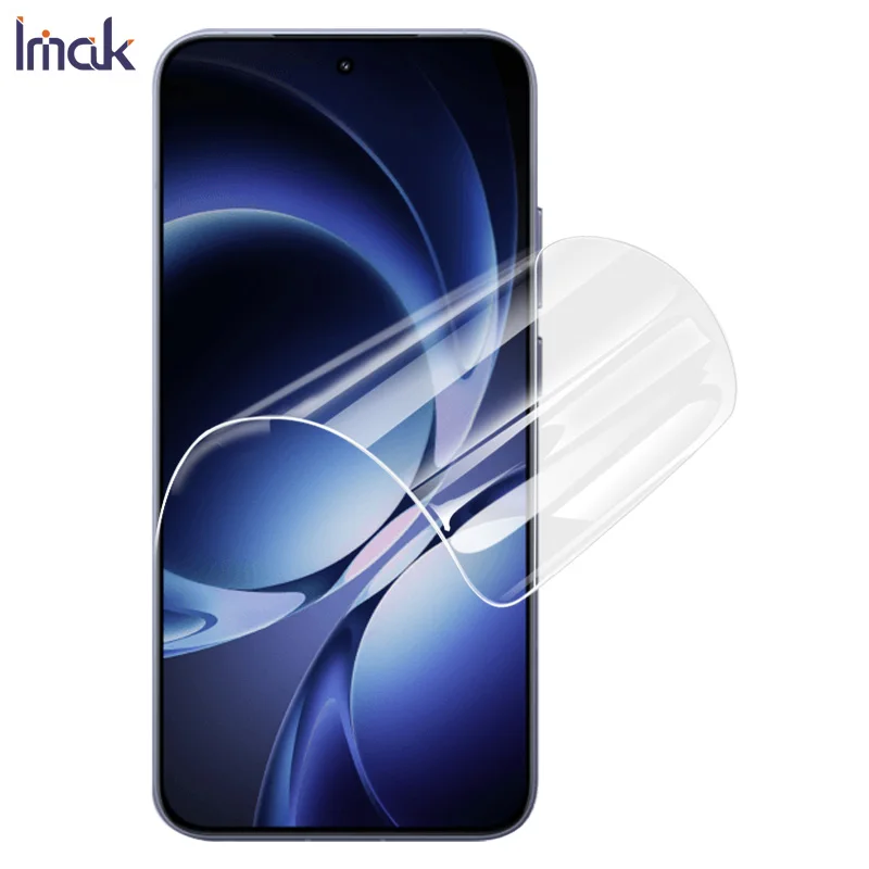 IMAK 4. Hydrogel-Folie für Redmi K80 Ultra 5G Displayschutzfolie unterstützt Fingerabdruckerkennung