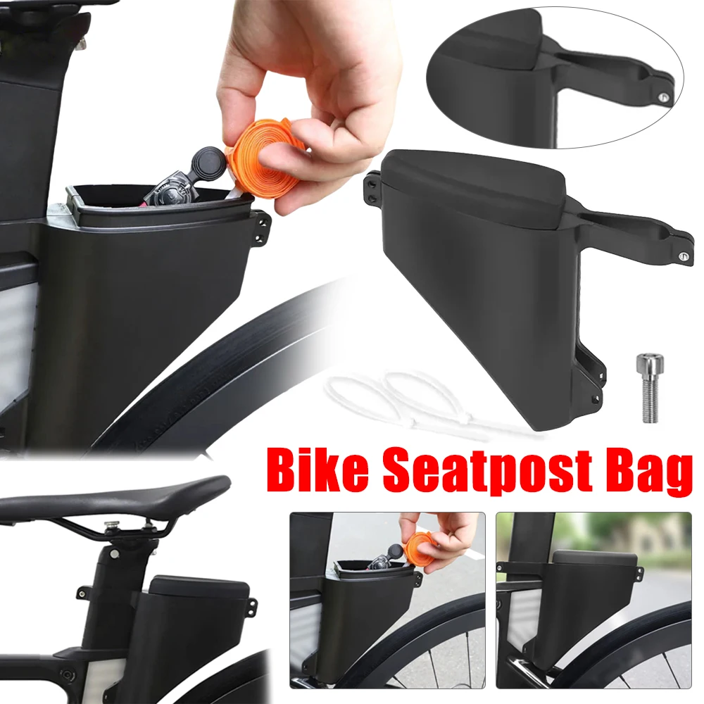 Straße MTB Fahrrad Heck tasche Fahrrad taschen Lagerung Rennrad Sattel taschen Harts chale Teardrop Sattelstütze Wind breaker Torpedo Sattel tasche