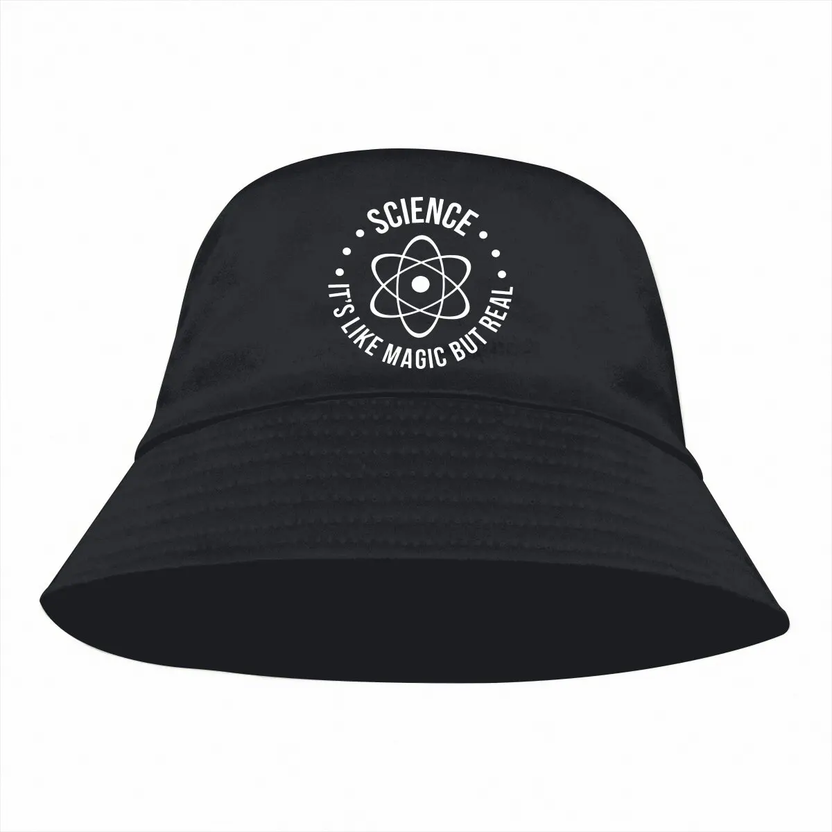 Science Bucket Hat It's Like Magic But Real Men's Women's Fisherman Cap Hip Hop Beach Sun Fishing Hats