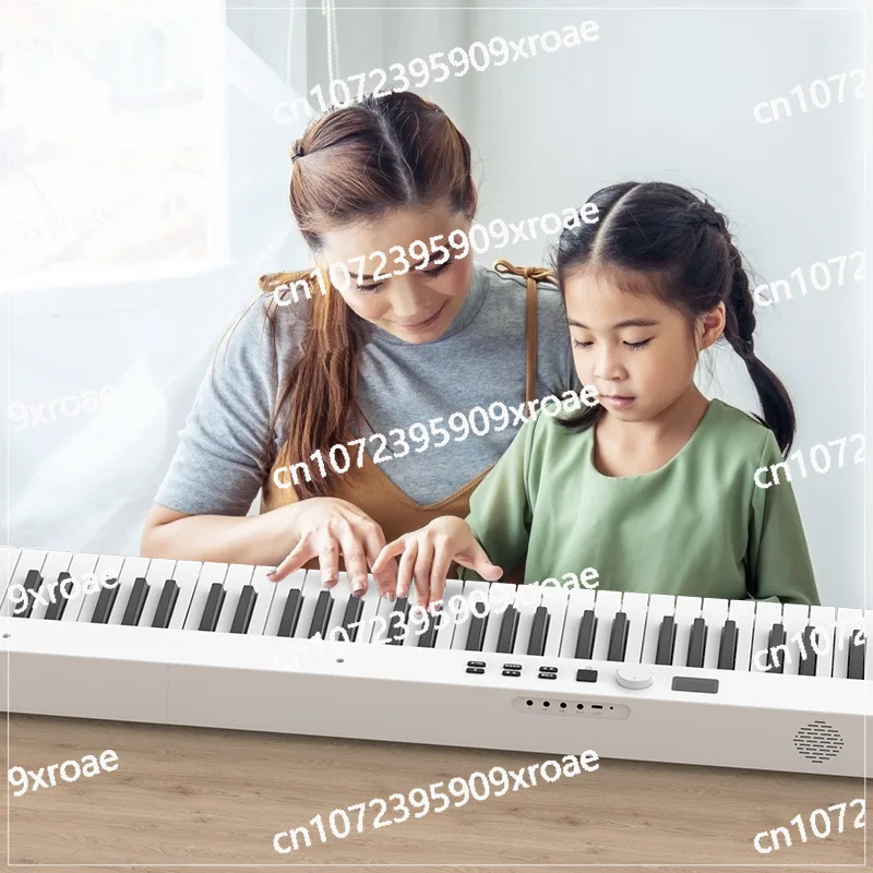 Folding Piano 88-key Charging Hand Roll for Beginners