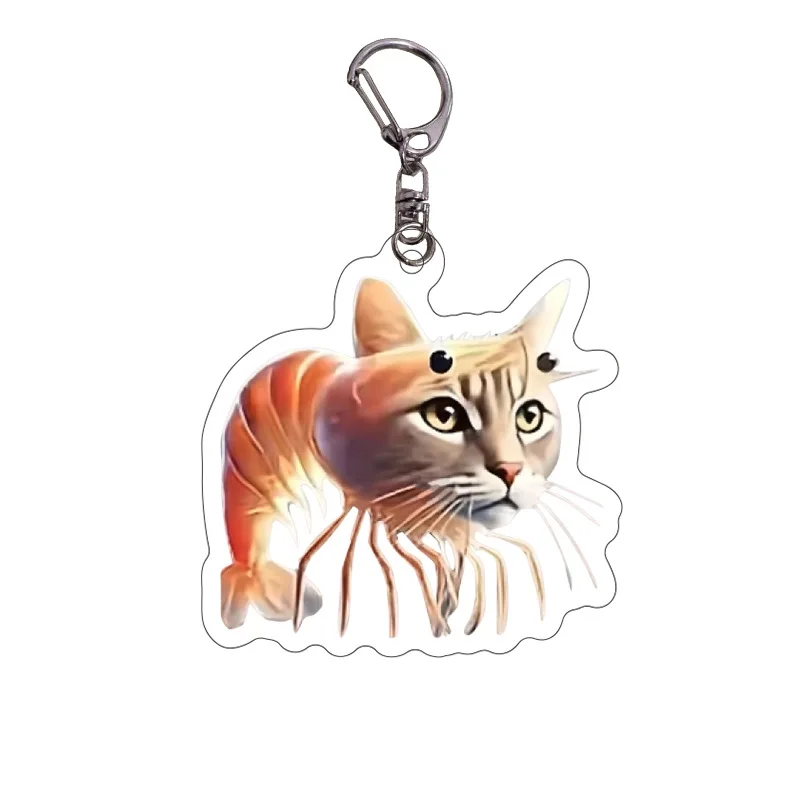 Italian Brainrot Series Acrylic Keychains Hot AI  Animals Tung Tung Sahur Keyring Cartoon Bag Pendant Accessories Birthday Gifts
