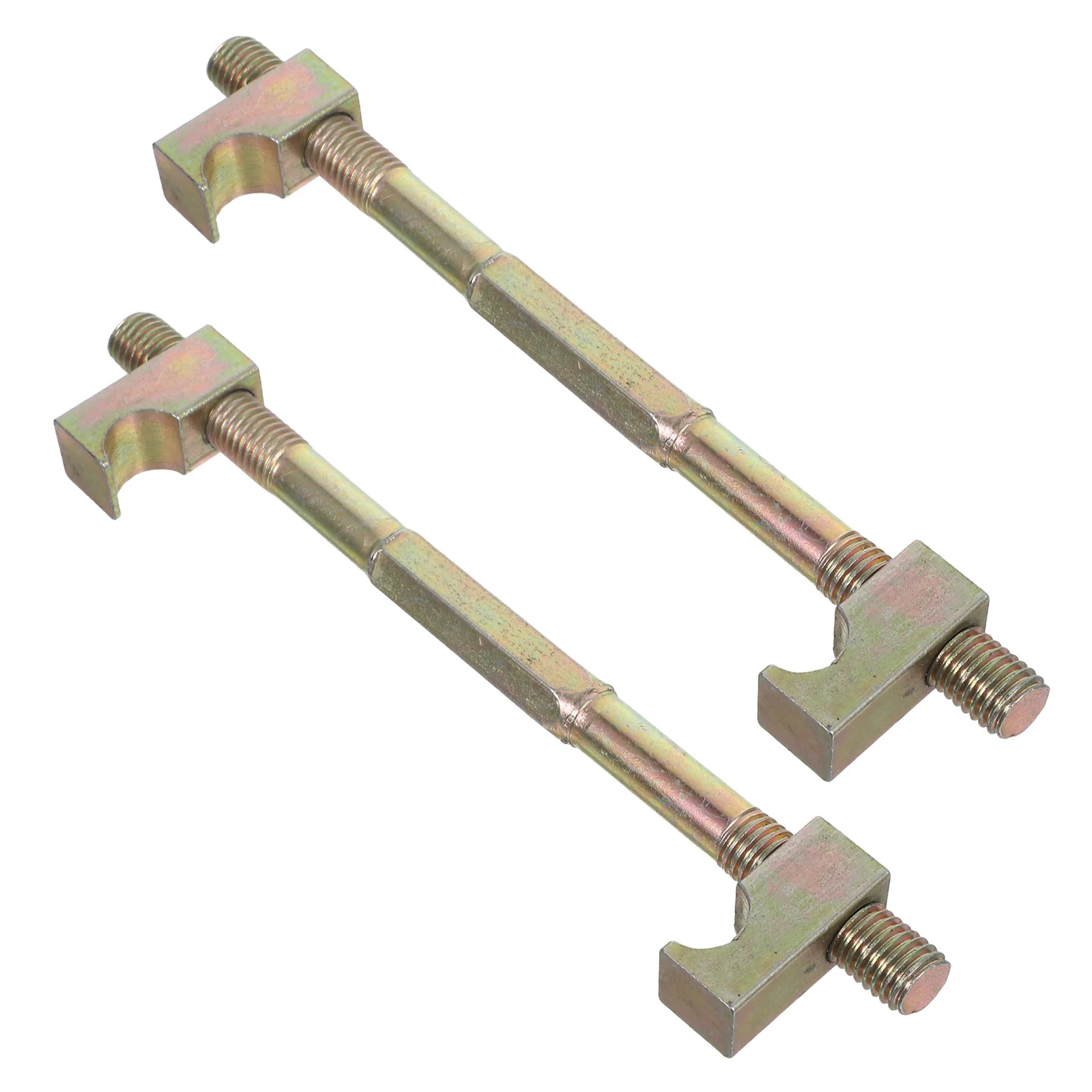 

2pcs Coil Spring Compressor Tool For Car Suspension Shock Absorber Removal Auto Repair Golden Manual Durable Metal Quick Secure