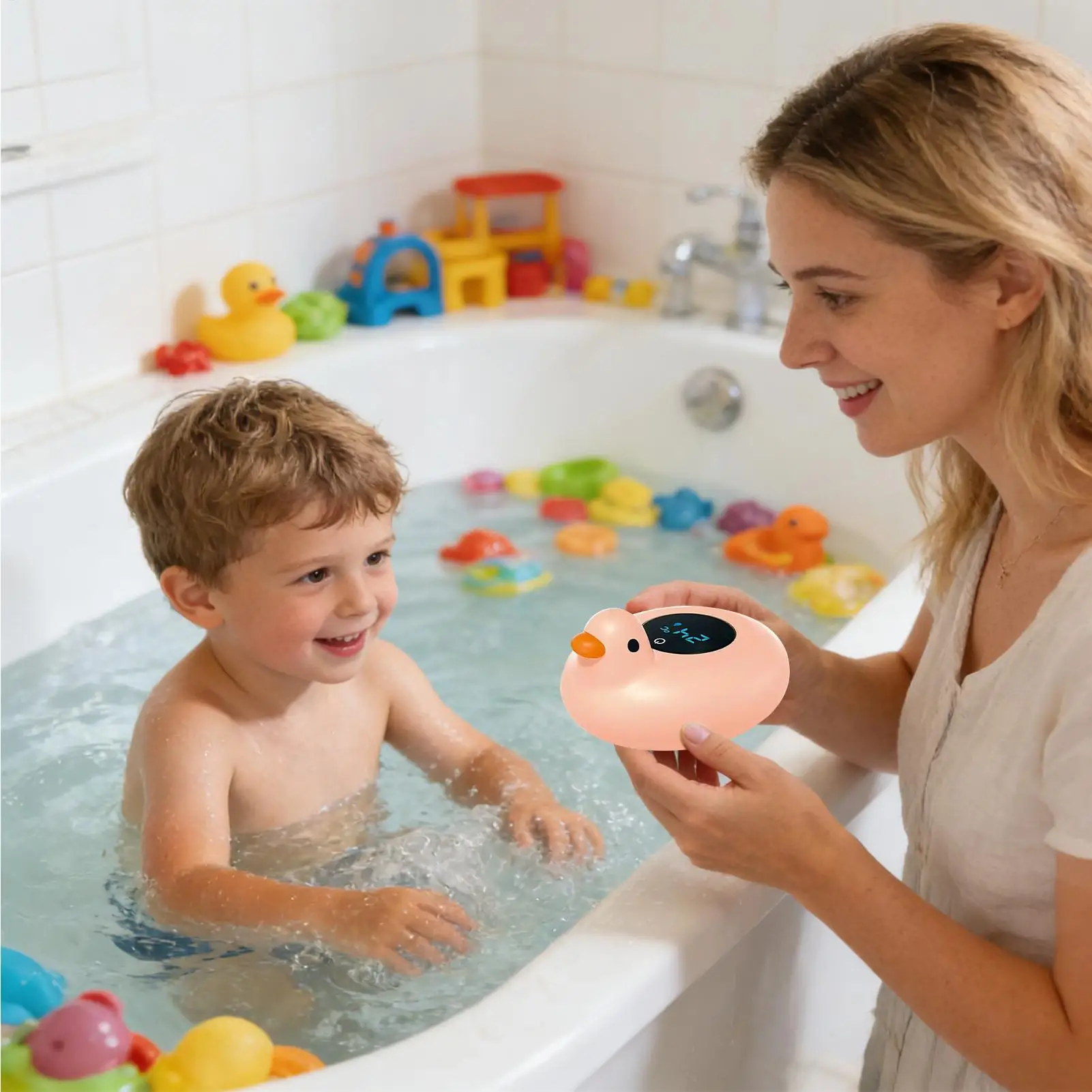 Temperature Gauge For Kids Bath Floating Bathtub Electronic Safety Measure Kids Bath Temperature Gauge With Animal Design For