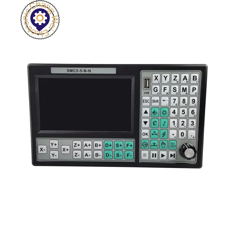 CNC offline controller SMC5-5-N-N 5-axis set 500KHz RTCP motion control system 6axis handwheel instead of mach3 cyclmotion