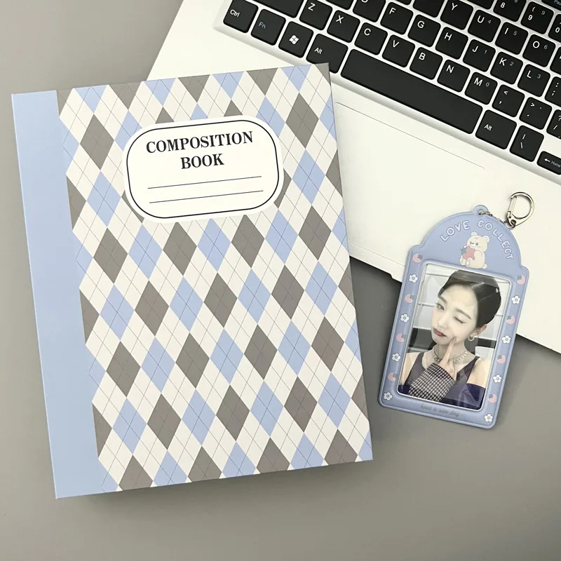 SKYSONIC A5 Creme Diamant Muster Fotoalbum Sammeln Buch Kpop Binder Cover Postkarten Ring Organizer DIY Nachfüllungen Lieferanten – Detail 26