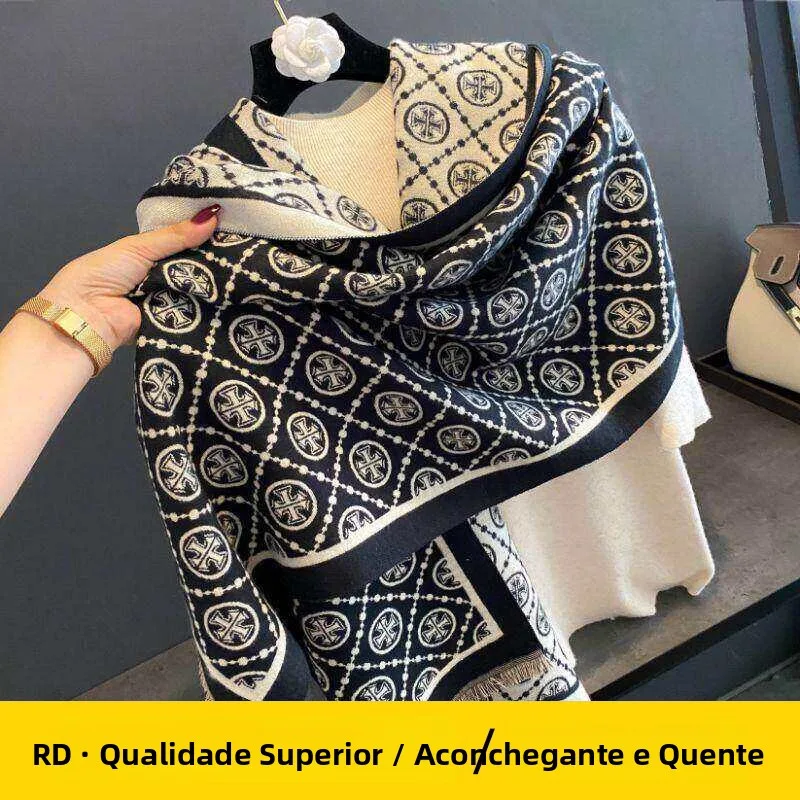 rd-new-cashmere-imitation-scarf-women's-high-end-feelings-autumn-winter-fashion-versatile-thick-warm-cross-shoulder-outerwear