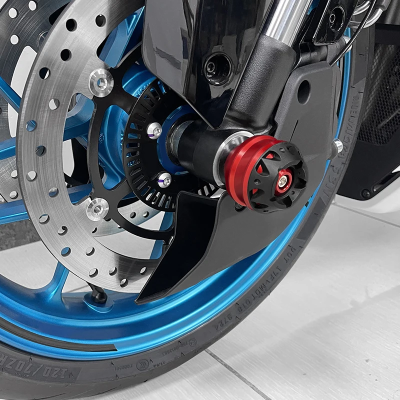 NEW Motorcycle CNC Rear Axle Fork Crash Slider Wheel Protector Pad For tmax530 560 TMAX530 SX DX TMAX560 TechMax TMAX 2019-2025 - Image 2