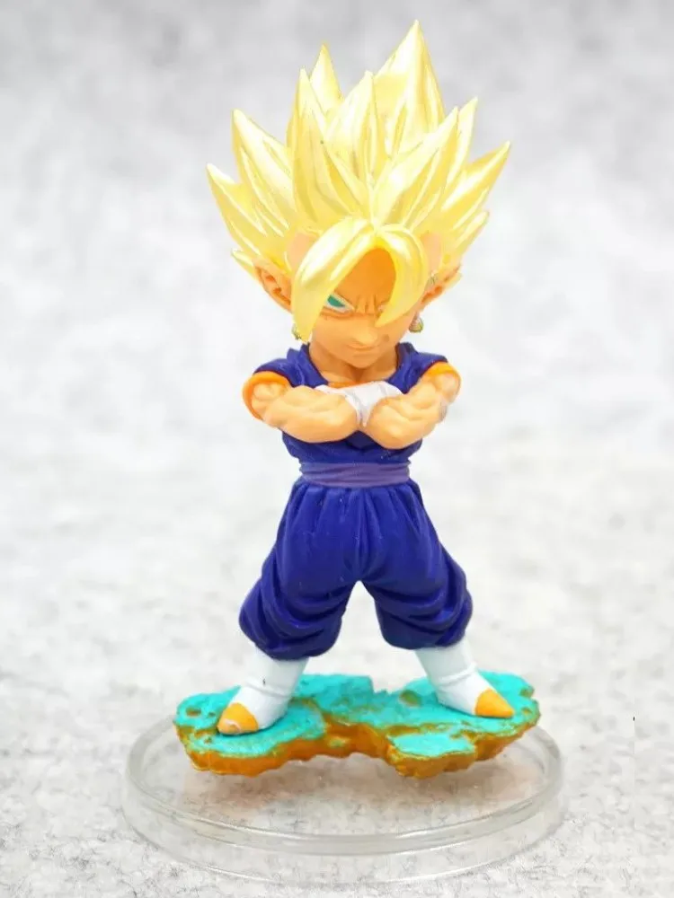 Bandai Gashapon Toys Dragon Ball UG THE BEST 05 Bardock Cooler Vegito Q Version  Figure Model Toy