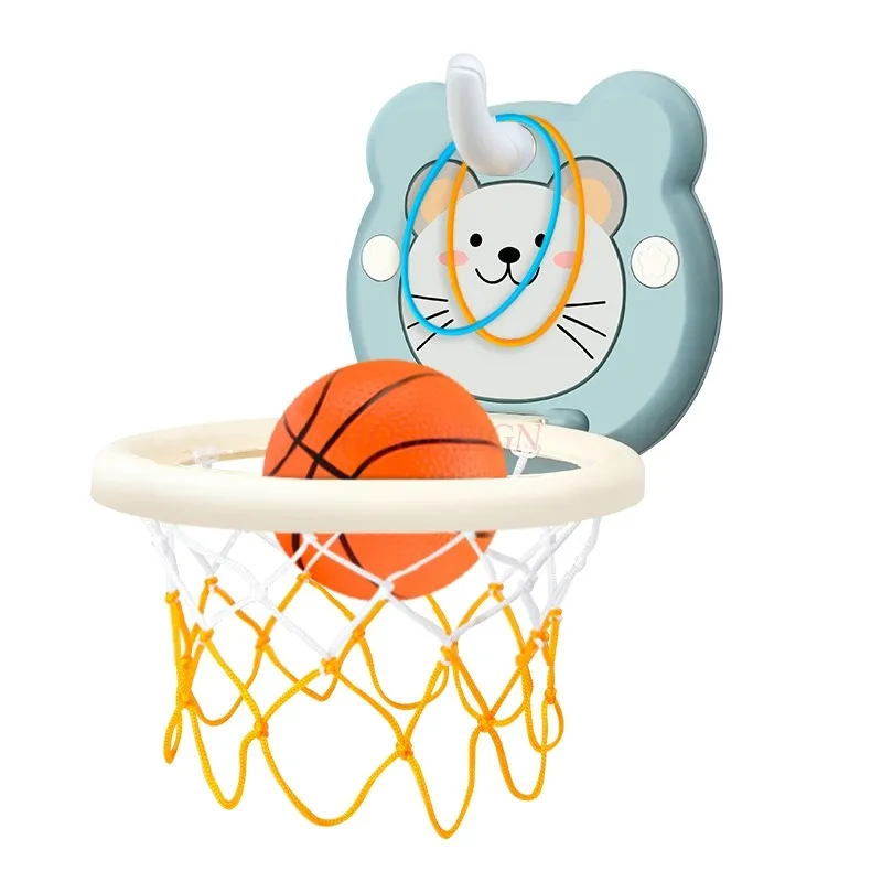 Children's basketball rack hanging basketball frame 1-2-3 year old baby's indoor basketball throwing toys