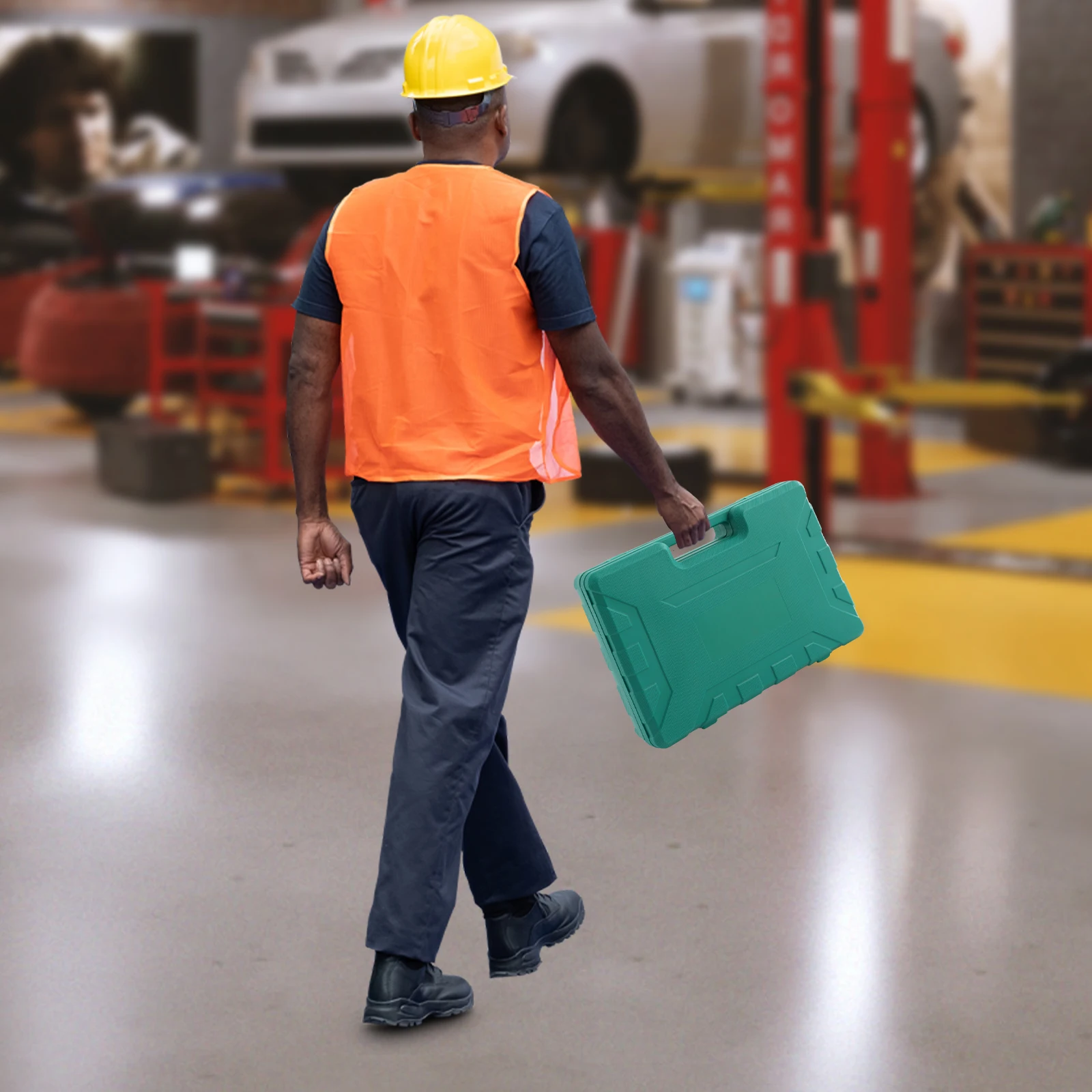 

9-piece Set of Automotive Sheet Metal Repair Tools with Green Handles, Body Dent Repair Tool Kit for Home or Car Repair Shops