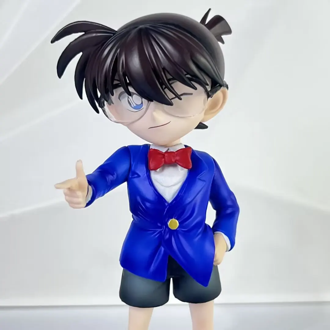 

Detective Conan Anime Figure - Edogawa Conan Haibara Ai Q-Version Shonen Detective Collectible Model Toy