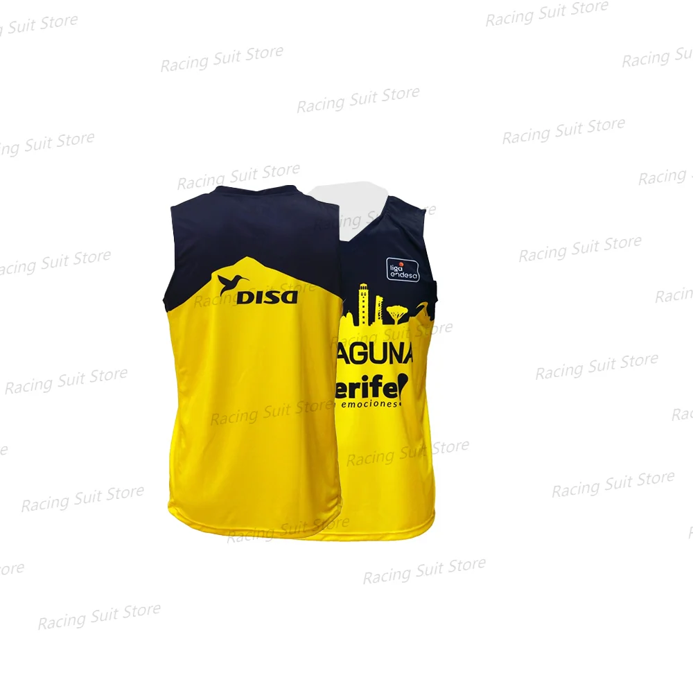 

Испанский баскетбол 2025 Испанский теннирифе Джерси Баскетбольный трикотаж Баскетбольный трикотаж Ибеста Мужской летний спортивный трикотаж