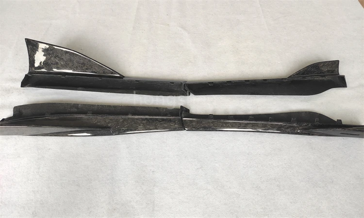 ชุดแต่งคาร์บอนไฟเบอร์สไตล์ 540LT สำหรับ McLaren 540C & 570S พร้อมกันชนข้างแบบฟอร์จ ขยายสเกิร์ตข้าง แรงบันดาลใจจาก 600LT