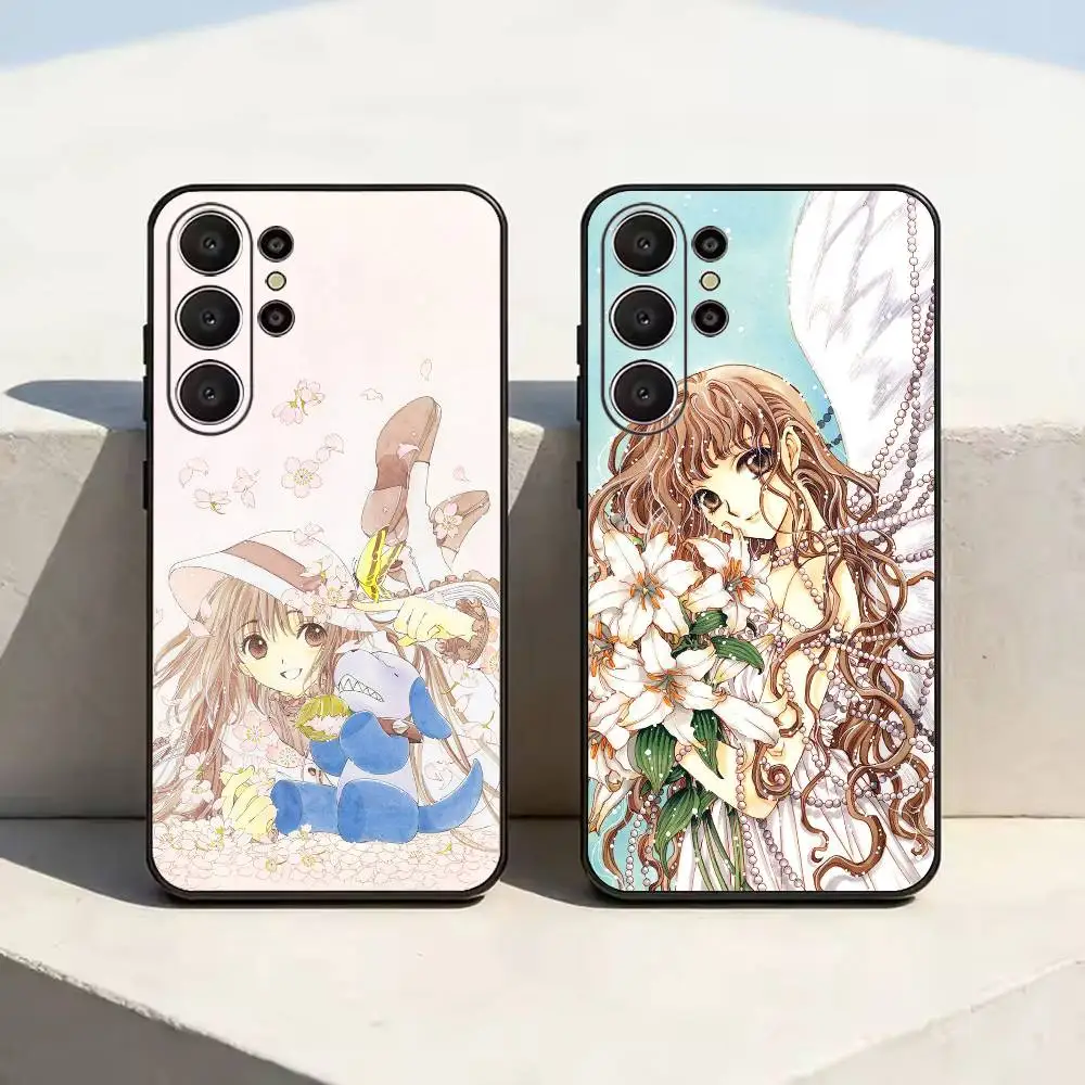 Funda de teléfono Anime X-X1999 K-Kotori Monou para Samsung S26,S24,S21,S22,Plus S23,S30,Ultra,S20,Fe, silicona suave negra