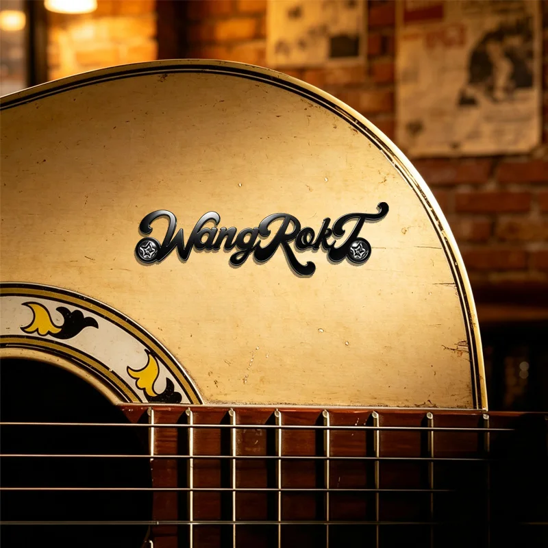 [Custom Products] Personalized Guitar Nameplates—The Perfect Gift for Music Lovers: One-of-a-Kind Guitar Nameplates
